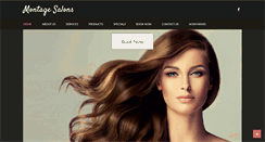 Desktop Screenshot of montagehairdesign.com